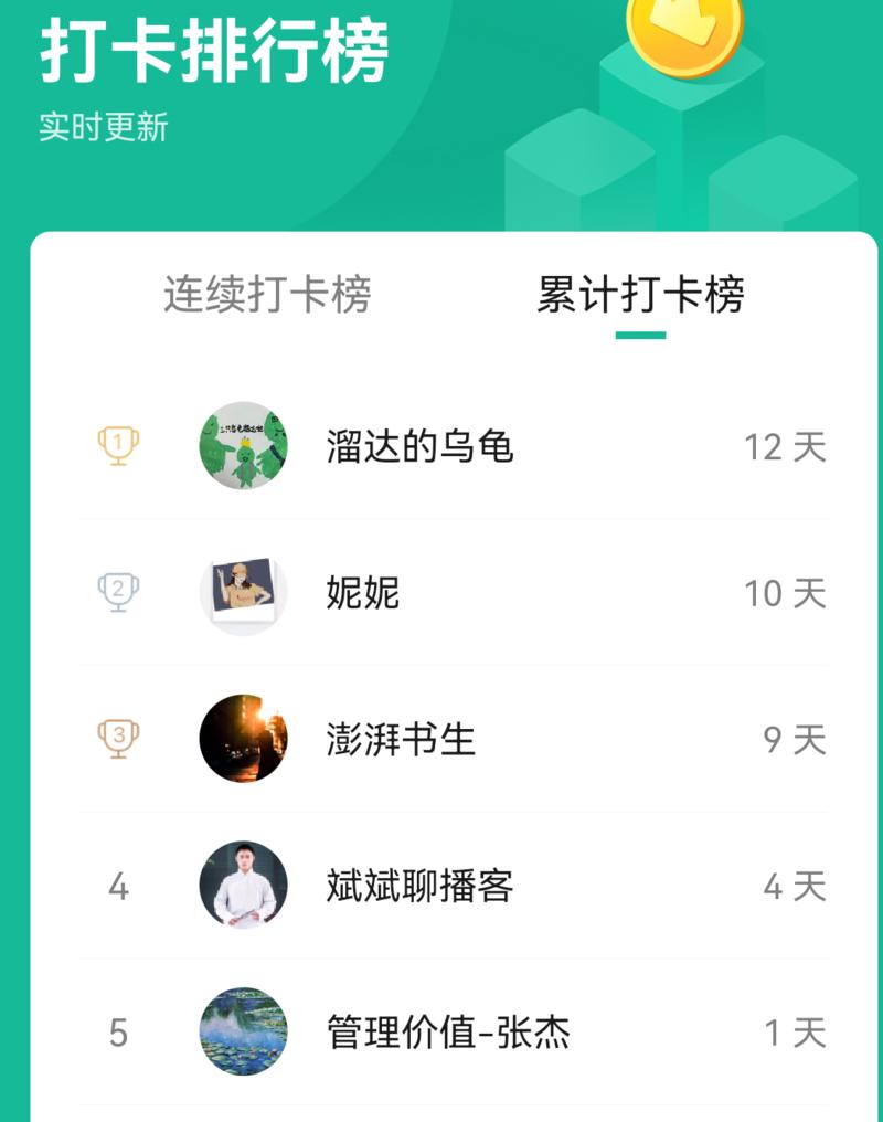 图片[9]-这么多打卡的同学，咱们也没有比赛，也没有首页推荐(比较少)，就是自发的行为，时间见证一切，你的努力，期待一年后的今天。-大冲十年退休