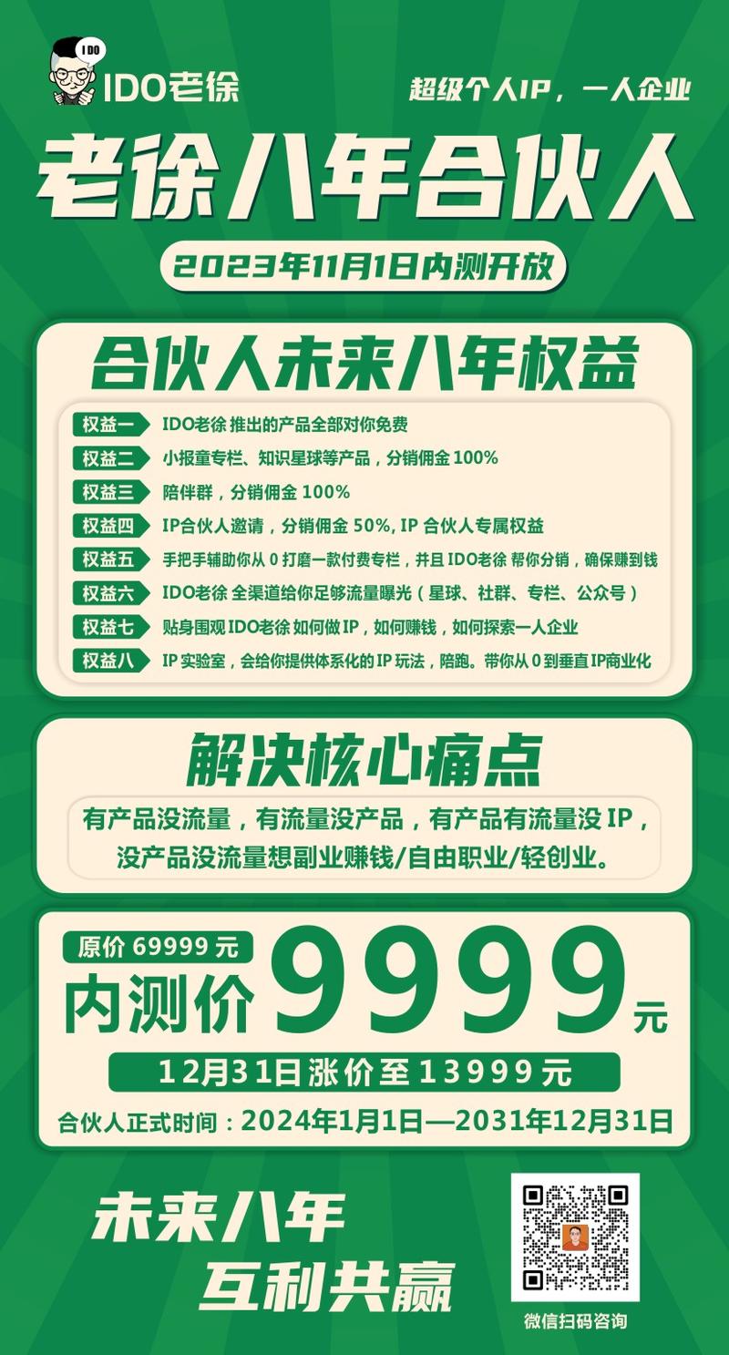 图片[2]-老徐合伙人已经160位咨询并全款加入，预订人数几十位(可跟我私聊预订，锁定价格)，老徐亲自答疑，你想知道的问题这里都有，-大冲十年退休