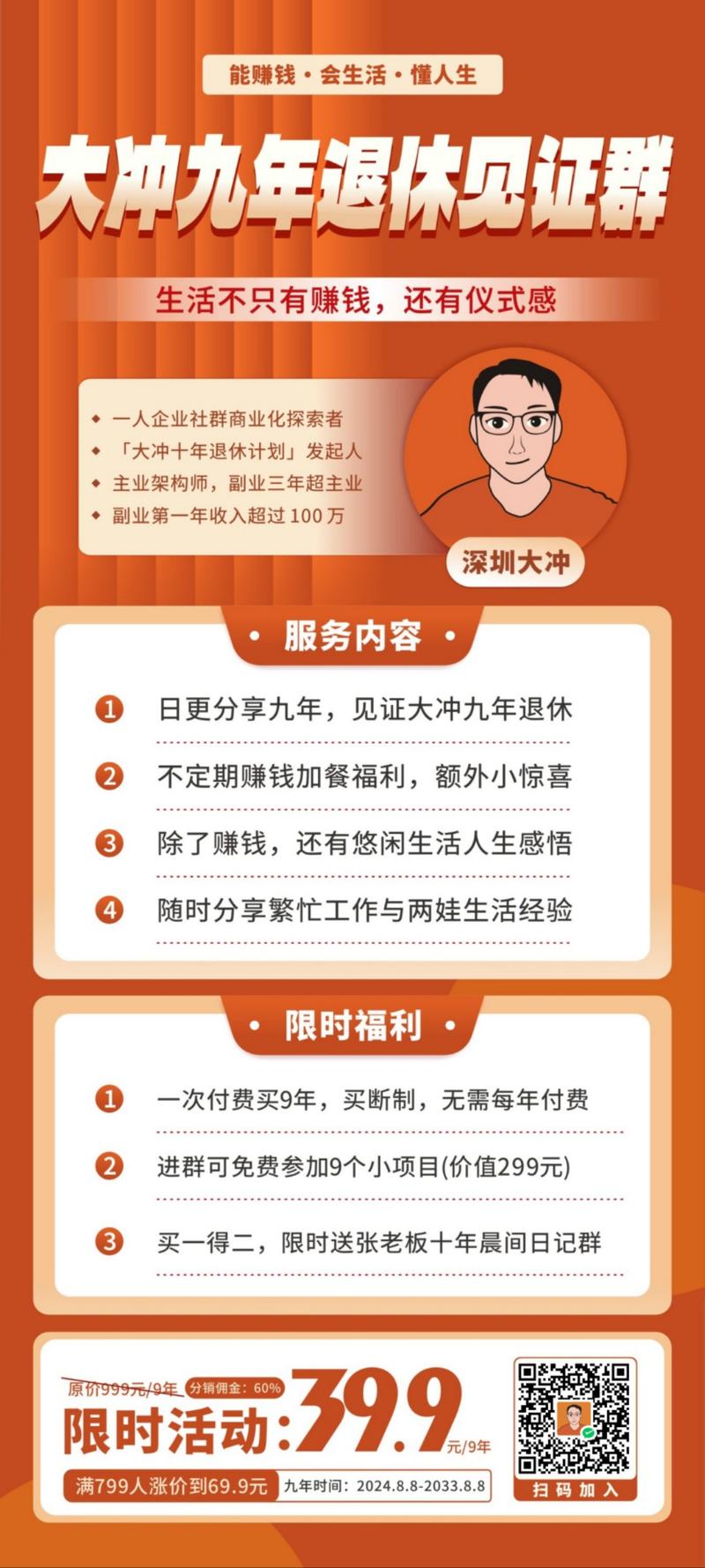 图片[2]-长期主义，要找到正确方向，还有同频战友。 这样才不会寂寞，失落时有人鼓舞，成功时有人欢呼。 十年退休，就是期待美好明天，-大冲十年退休