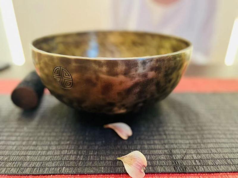 图片[2]-用有意义的一天来结束国庆假期！ 参加秋水老师的颂钵活动，老师在茶室营造了美的场域，沉浸其中，享受美好！ 感谢秋水老师，感-大冲十年退休